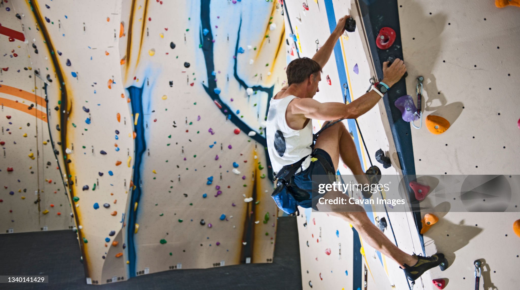 grimpeur expérimenter.